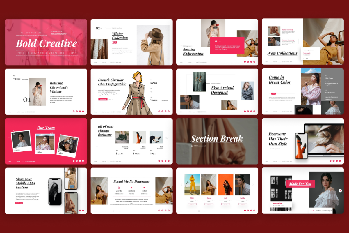 Bold Creative PowerPoint Template | Nulivo Market