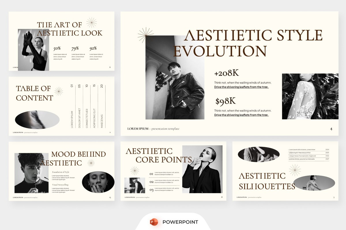 Aesthetic Look PowerPoint Template | Nulivo Market