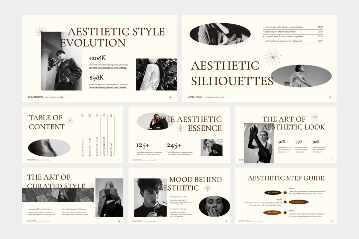 Aesthetic Look PowerPoint Template | Nulivo Market