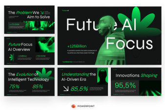 Future Focus AI PowerPoint Template | Nulivo Market