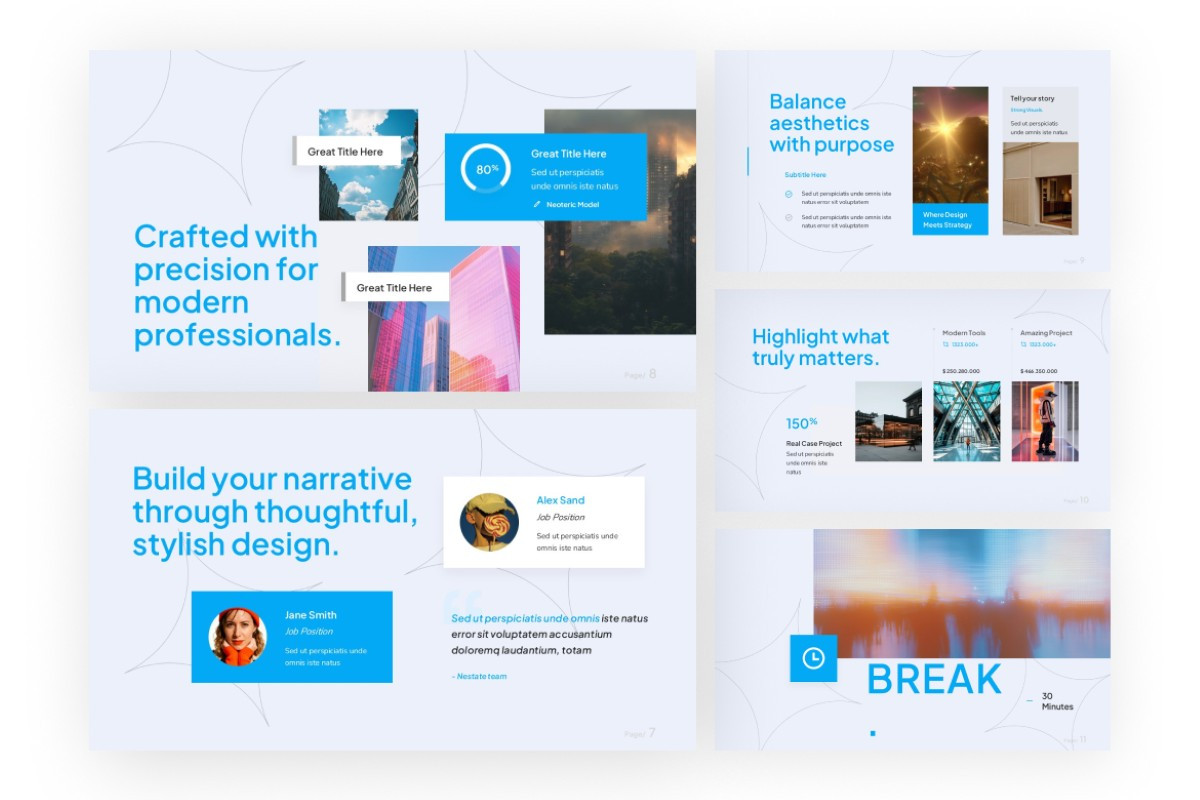 Modern PowerPoint Template | Nulivo Market