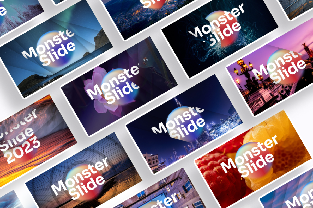 Monster Slides Parallax Animation | Nulivo Market