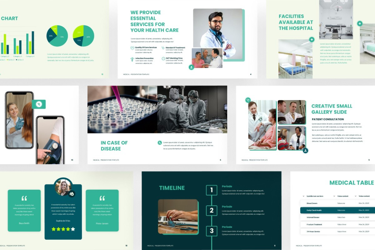 Healthcare Services 1 PowerPoint Template | Nulivo Market