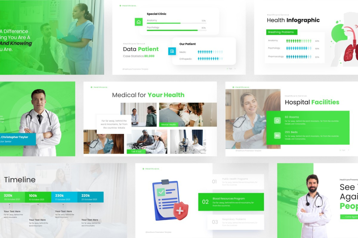 Healthcare Services 2 PowerPoint Template | Nulivo Market