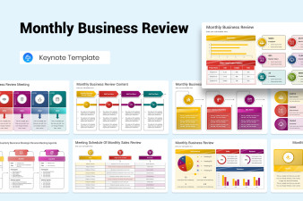 Monthly Business Review Keynote Template