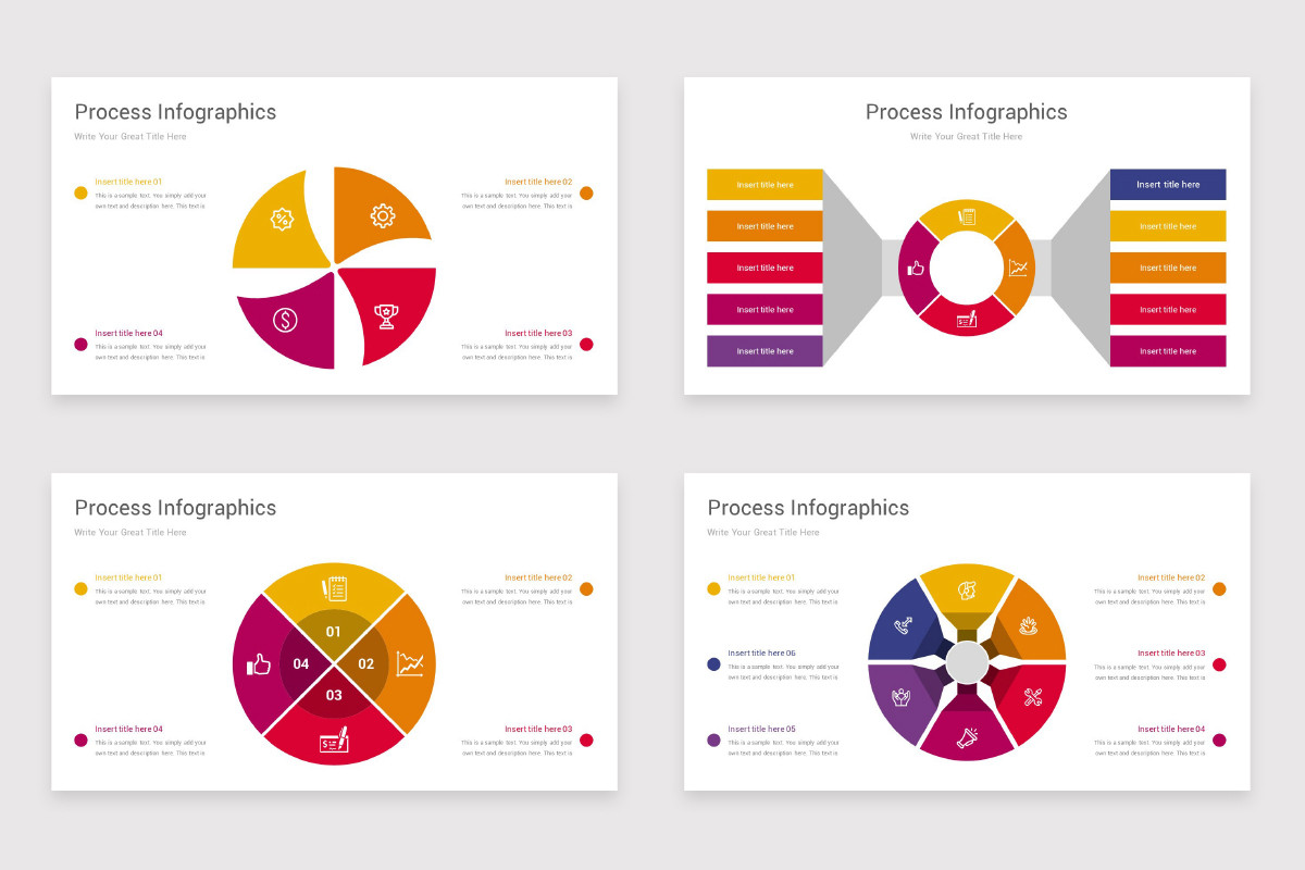 Process Infographics Keynote Template | Nulivo Market