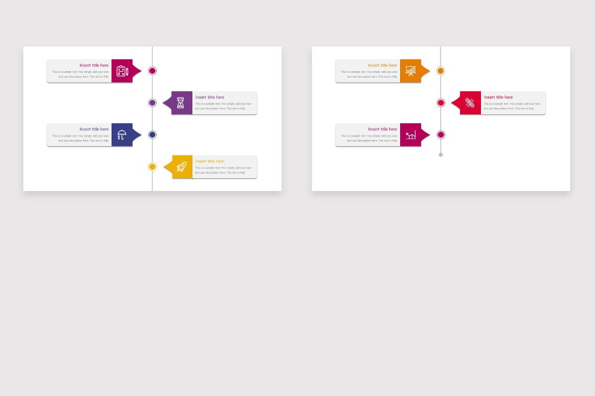 Process Infographics Keynote Template | Nulivo Market