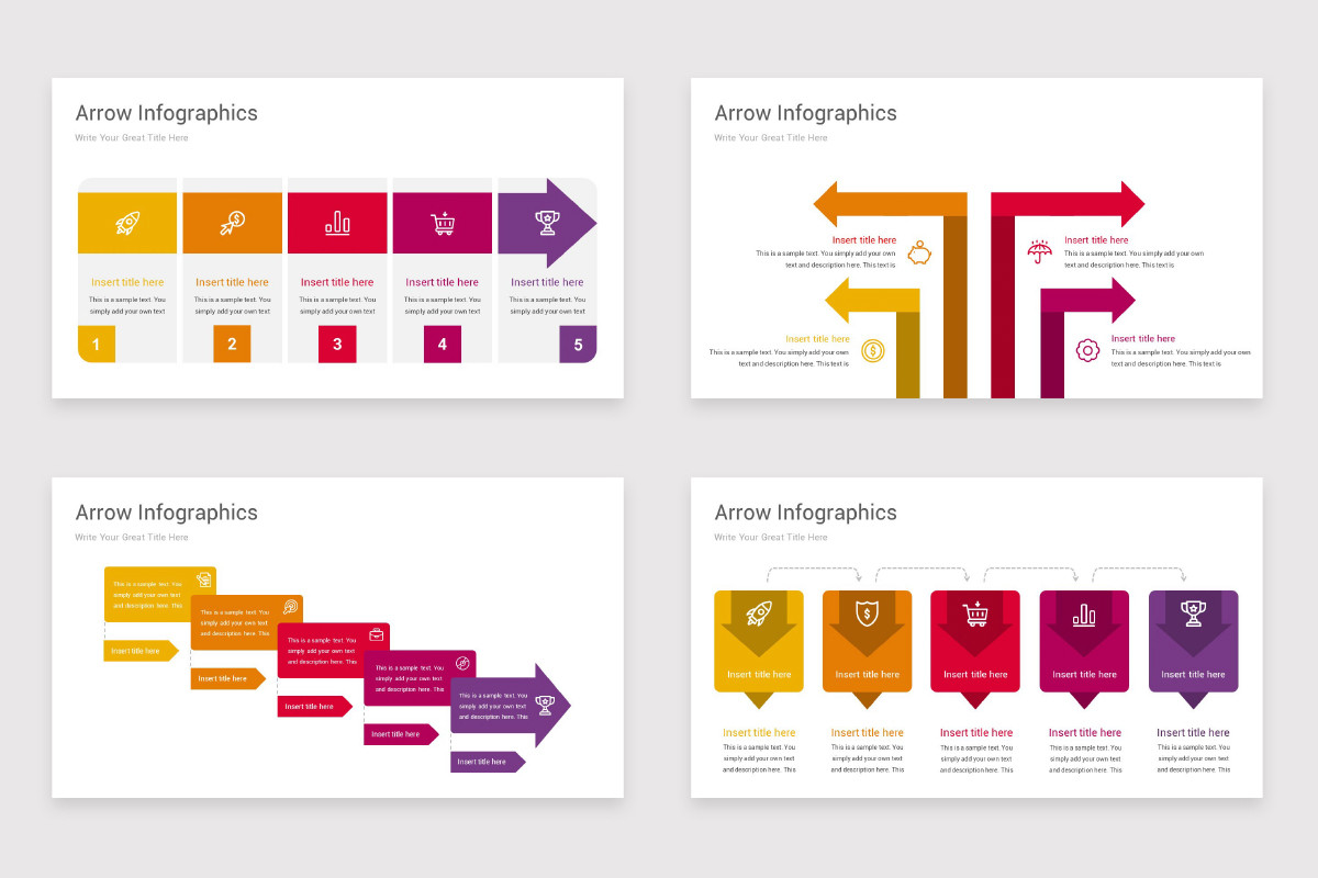Arrow Infographics Google Slides Template | Nulivo Market