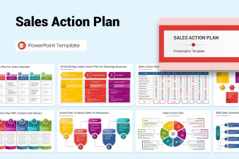 Sales Action Plan PowerPoint Template