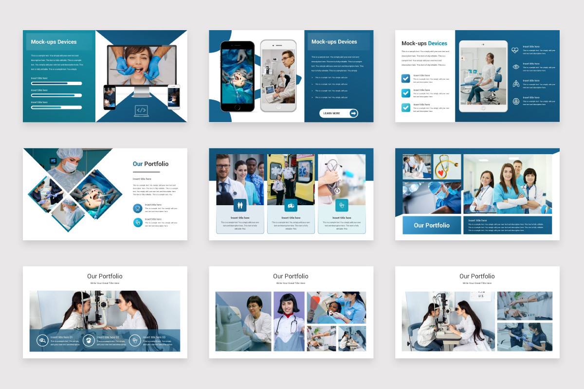 Medical And Healthcare Google Slides Template Nulivo Market