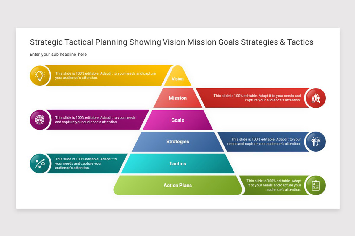 Tactical Planning PowerPoint Template | Nulivo Market