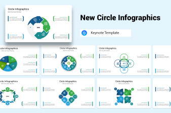 New Circle Infographics Keynote Template
