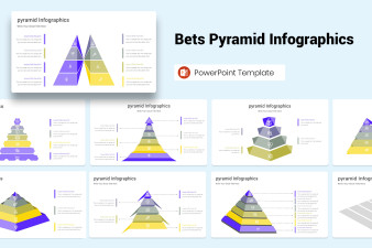 Bets Pyramid Infographics PowerPoint Template