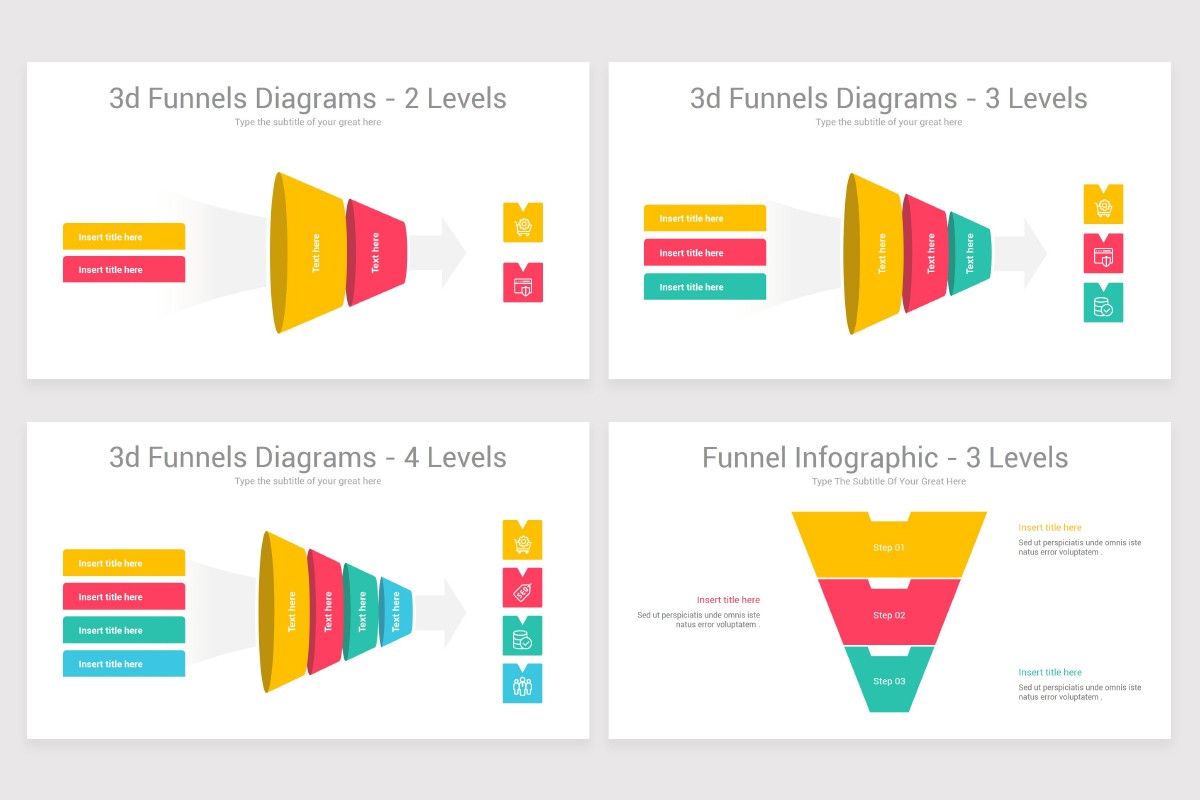 Funnels Diagrams Google Slides Template Nulivo Market