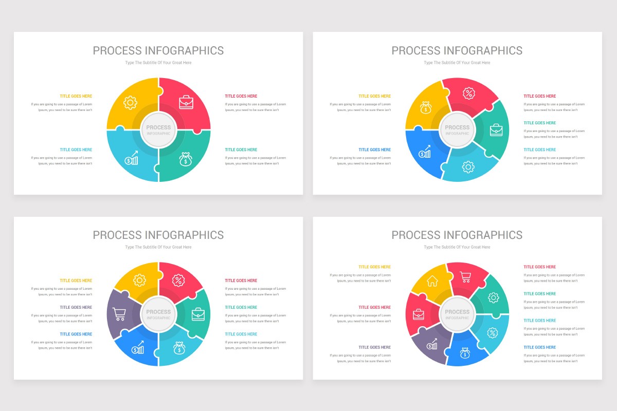 Process Infographics Google Slides Template | Nulivo Market