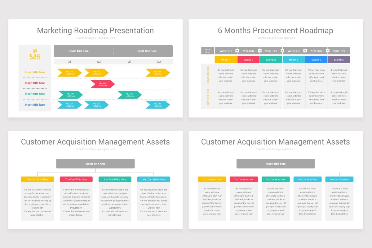Product Roadmap Google Slides Template Nulivo Market
