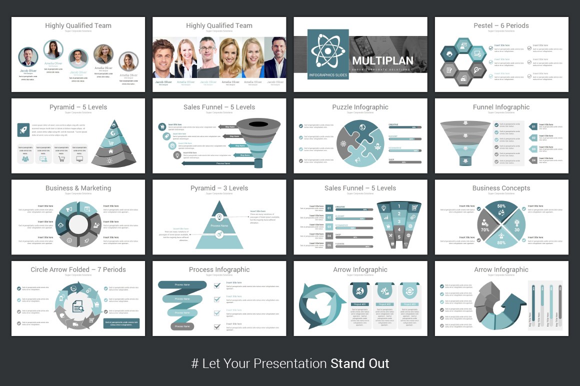 MultiPlan PowerPoint Presentation Template | Nulivo Market