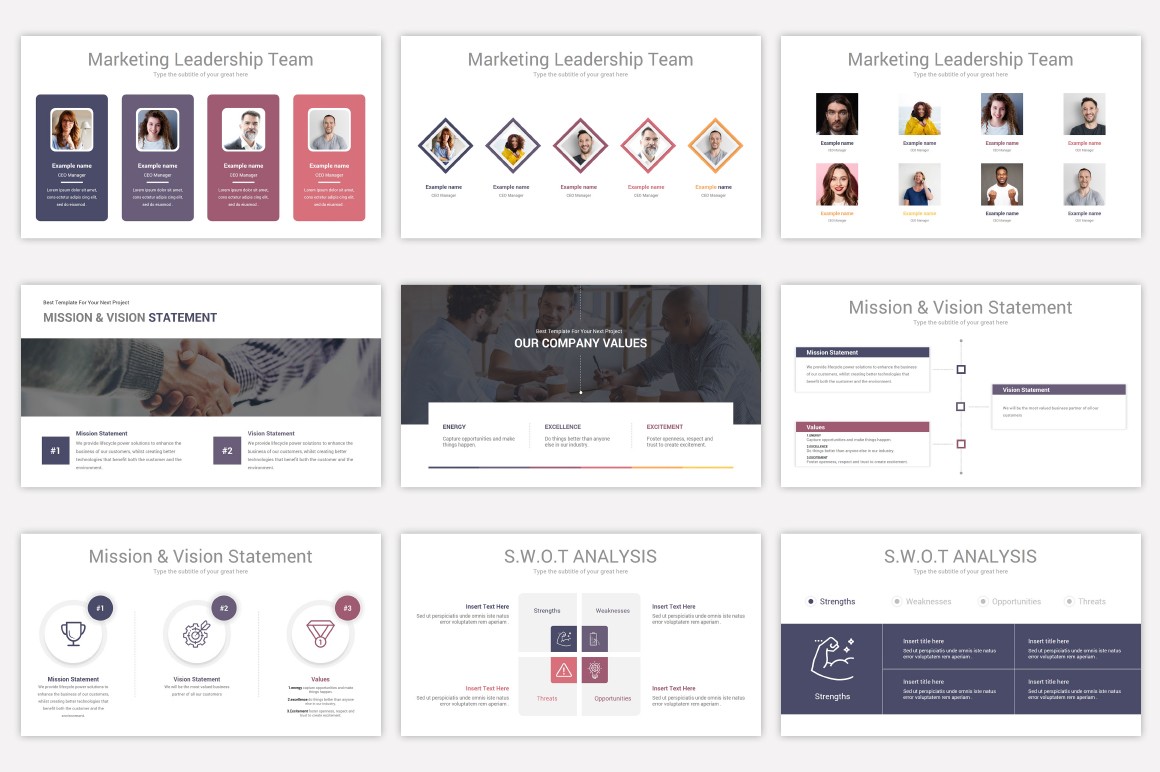 Marketing Plan PowerPoint Template | Nulivo Market