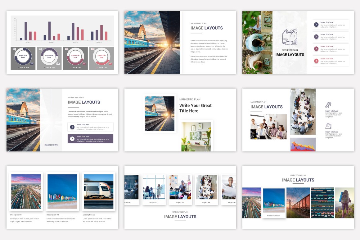 Marketing Plan PowerPoint Template | Nulivo Market