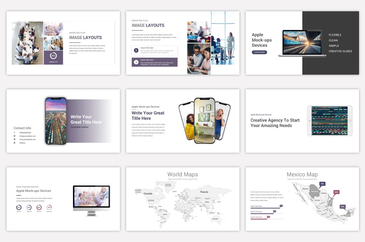 Marketing Plan PowerPoint Template | Nulivo Market