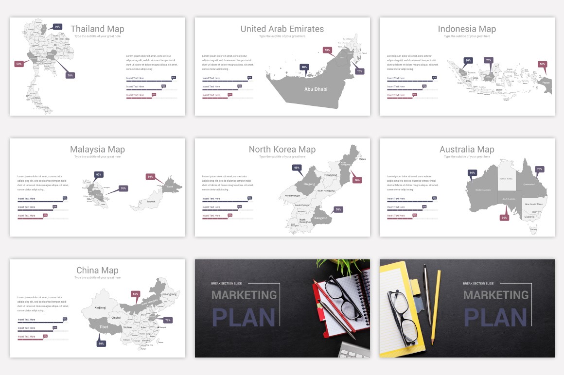 Marketing Plan PowerPoint Template | Nulivo Market