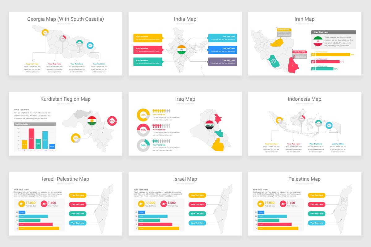 World Maps Google Slides Template Nulivo Market