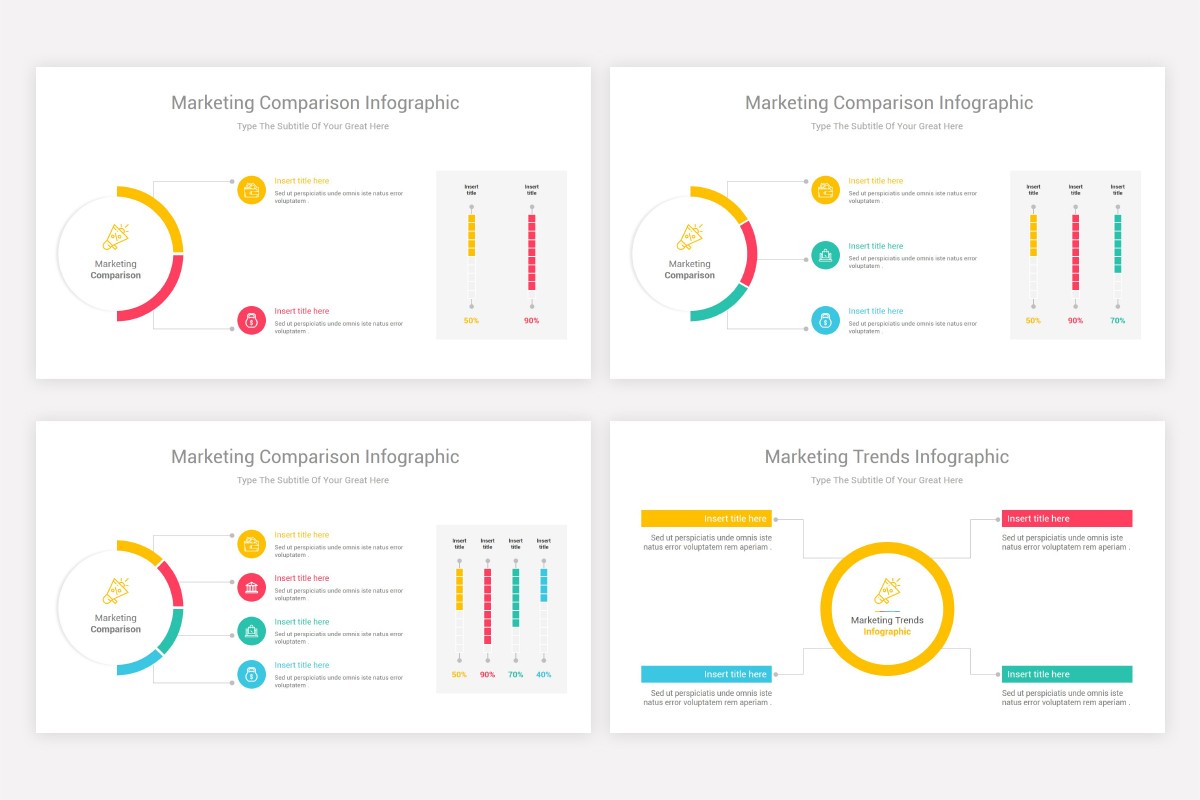 Marketing Charts and Diagrams Keynote Template | Nulivo Market