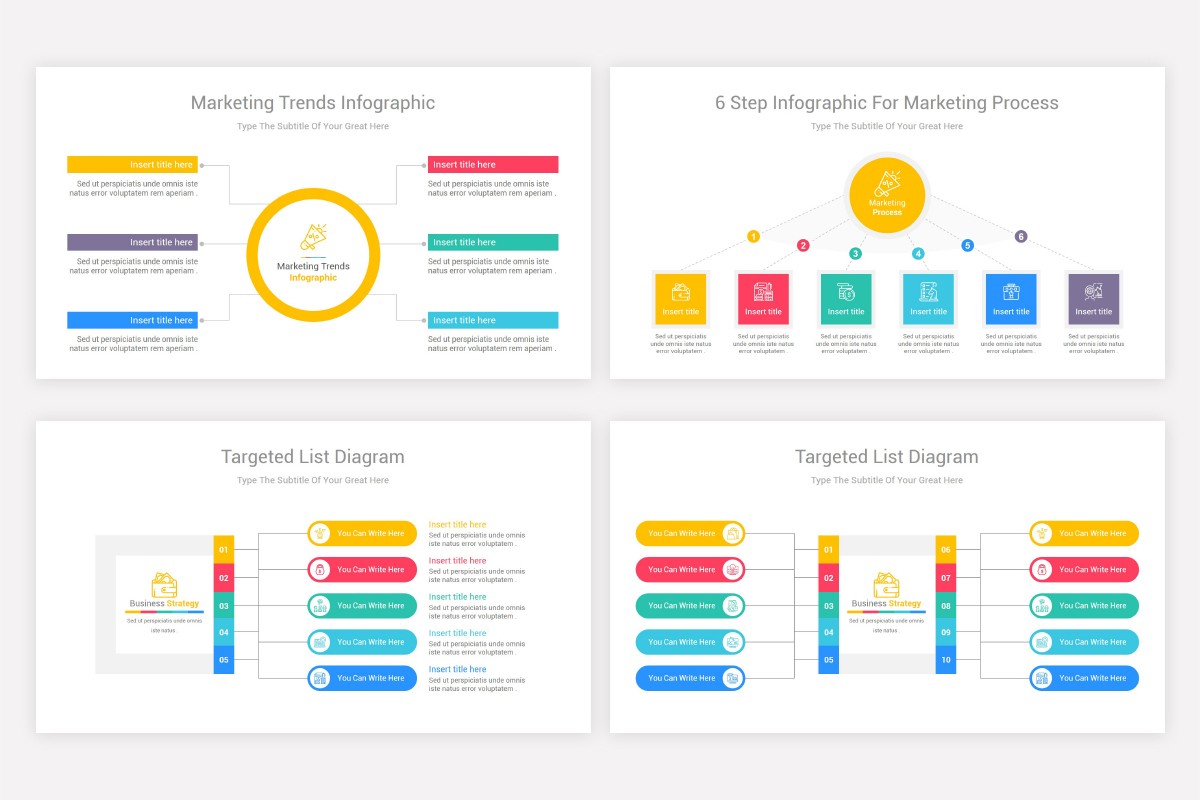 Marketing Charts and Diagrams Keynote Template | Nulivo Market