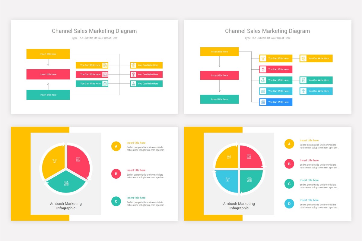 Marketing Charts and Diagrams Keynote Template | Nulivo Market