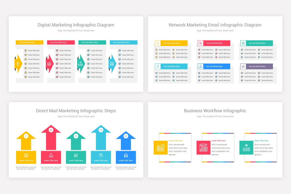 Marketing Charts and Diagrams Keynote Template | Nulivo Market