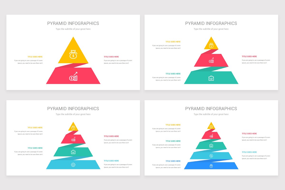 Pyramid Chart Keynote Diagram Template Nulivo Market
