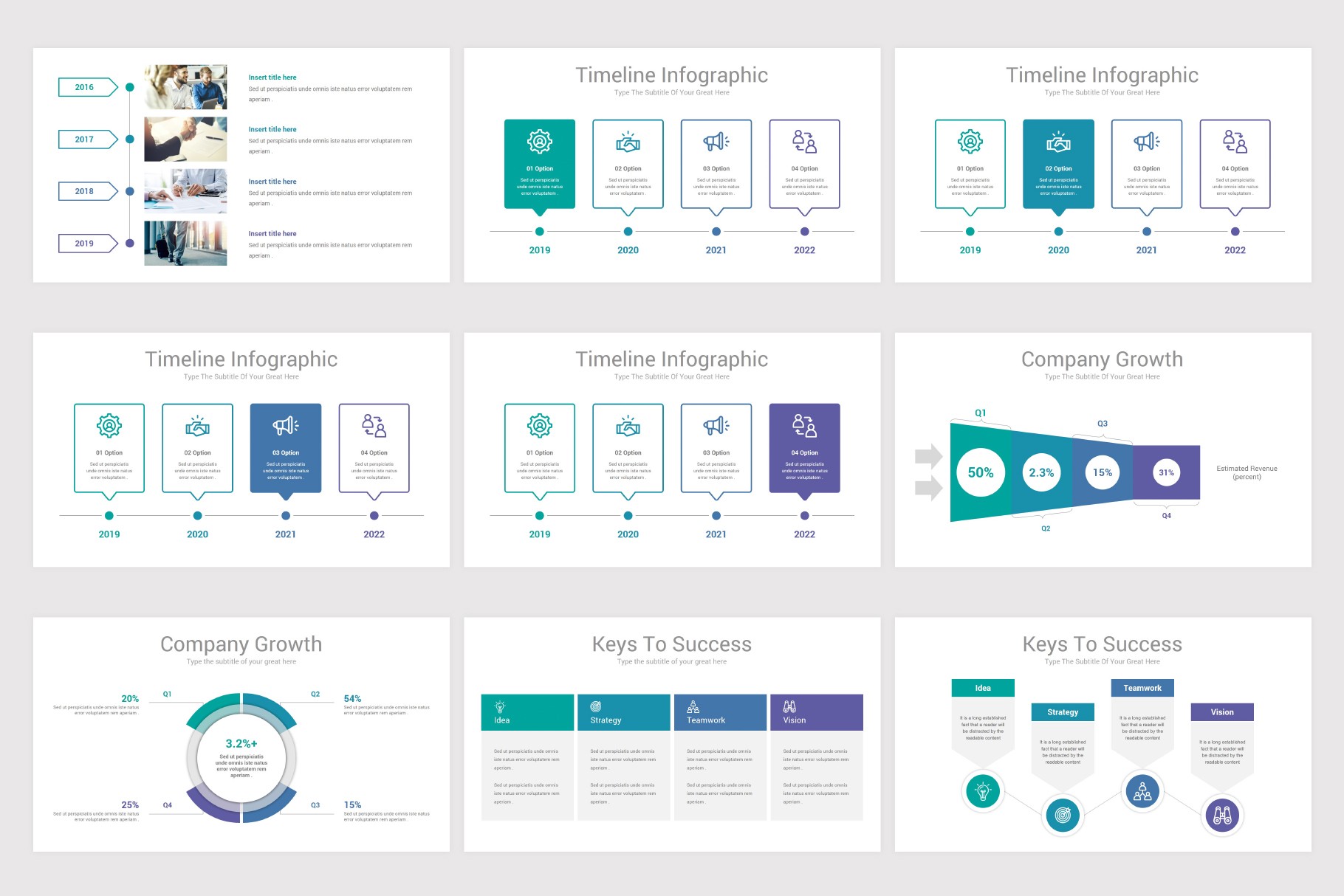 Annual Report Keynote Template For Presentation | Nulivo Market
