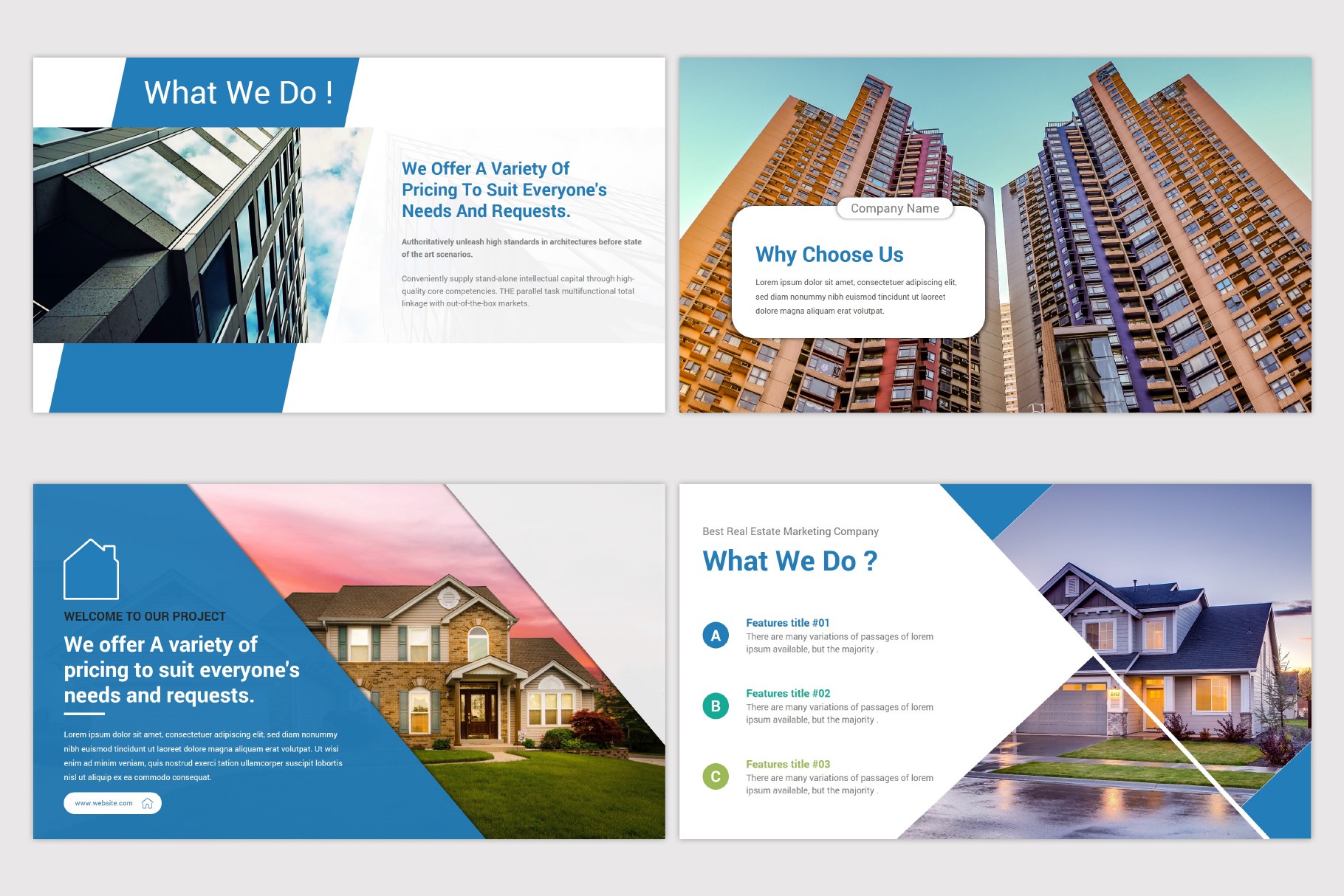 free real estate presentation templates