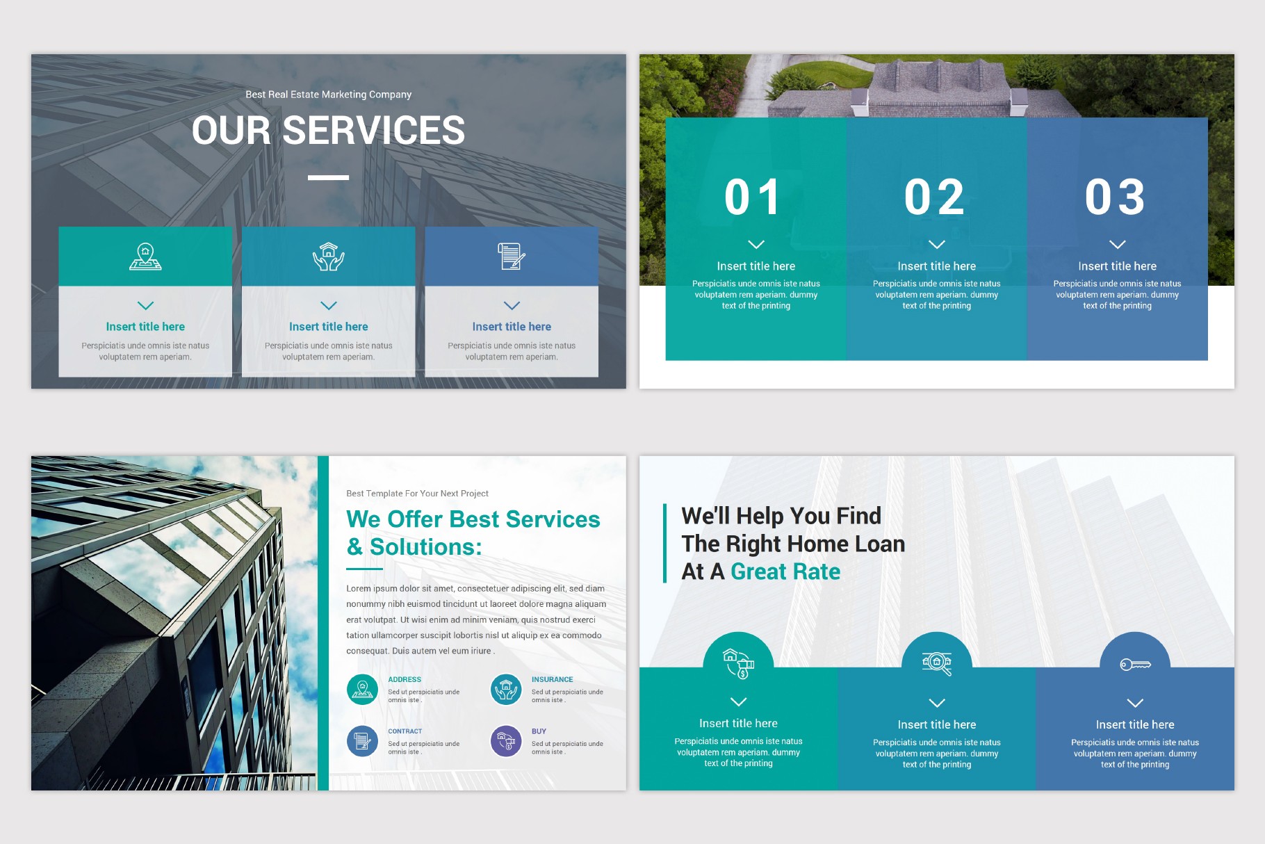 Real Estate Keynote Presentation Template | Nulivo Market