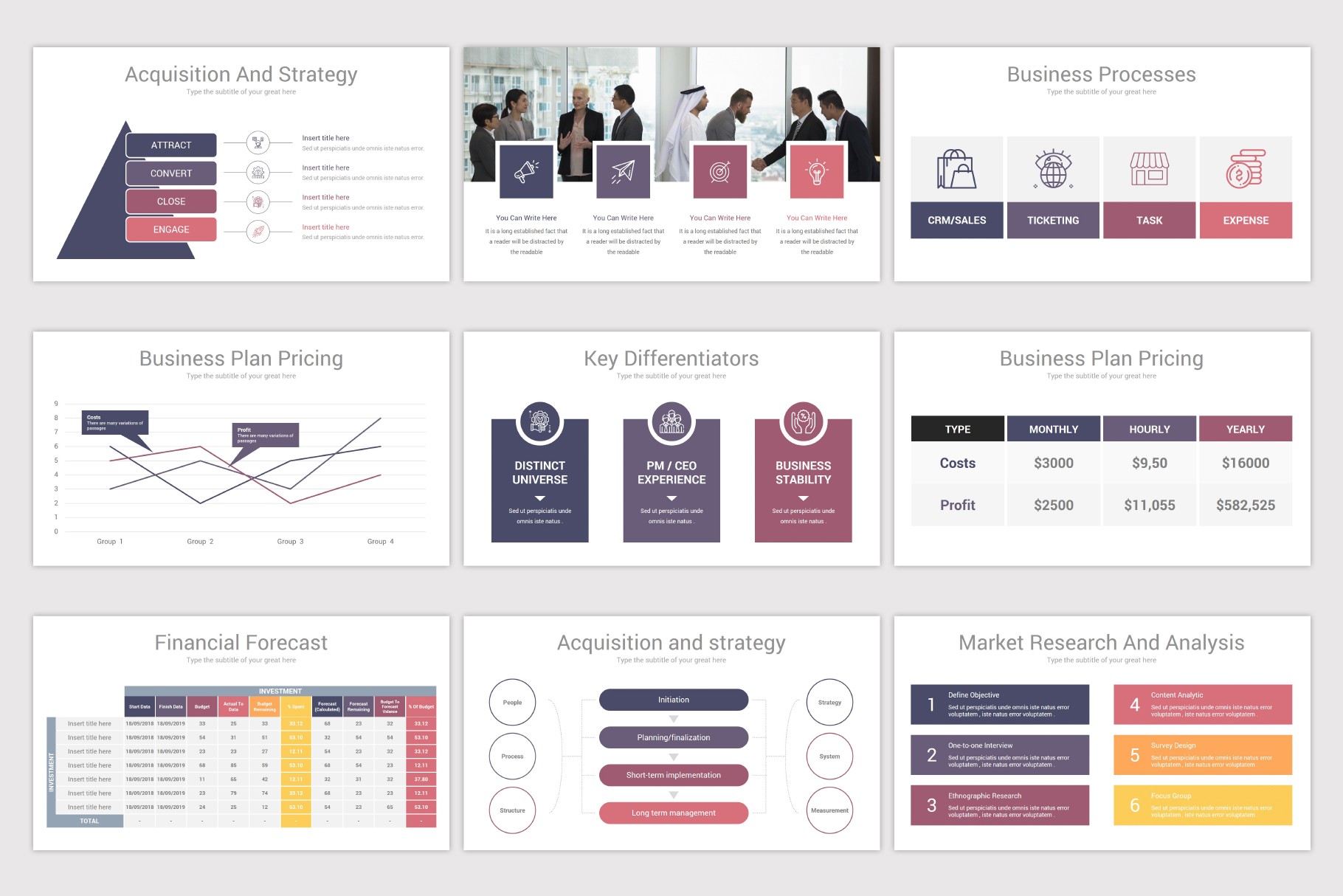 Company Profile PowerPoint Presentation Template | Nulivo Market