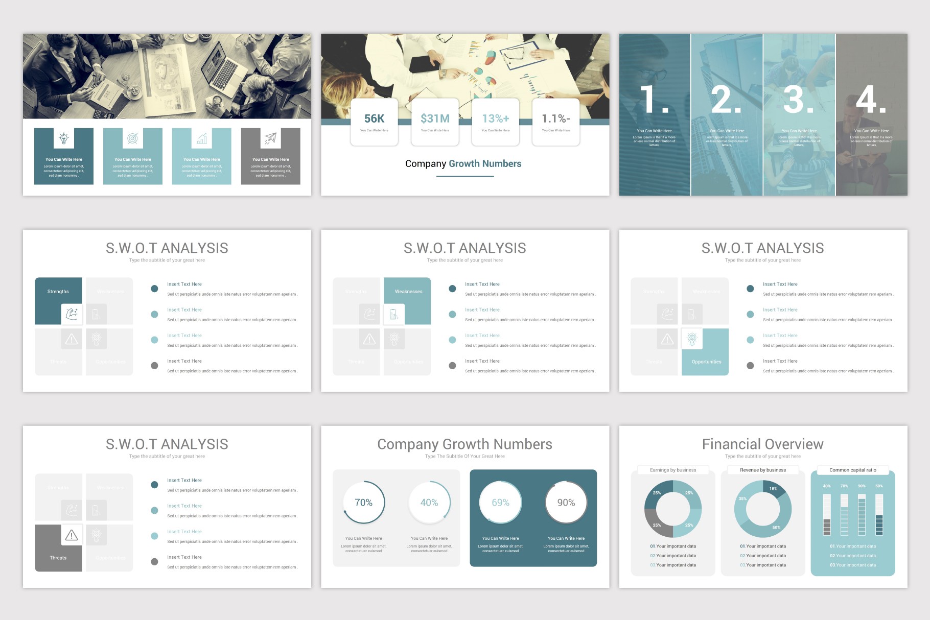 Simplicity PowerPoint Presentation Template | Nulivo Market