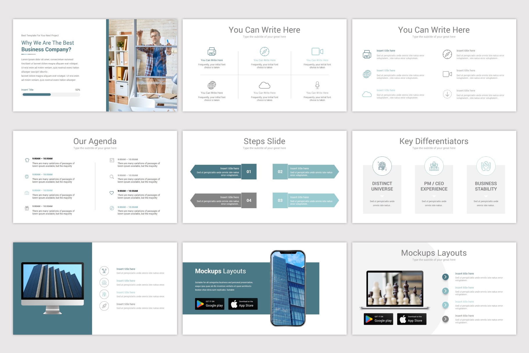 Simplicity PowerPoint Presentation Template | Nulivo Market simplicity-powerpoint-presentation-template-nulivo-market