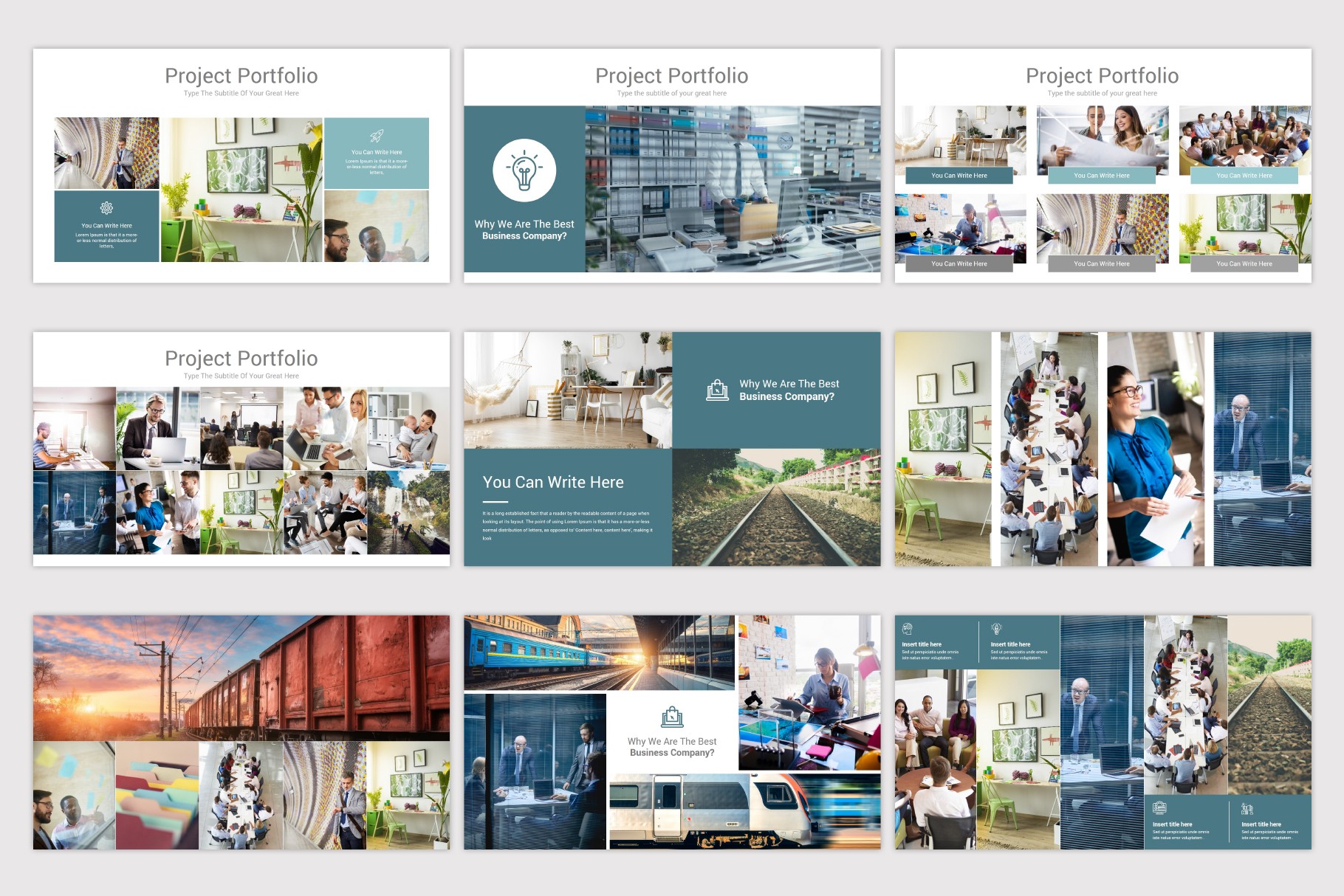 Simplicity PowerPoint Presentation Template | Nulivo Market