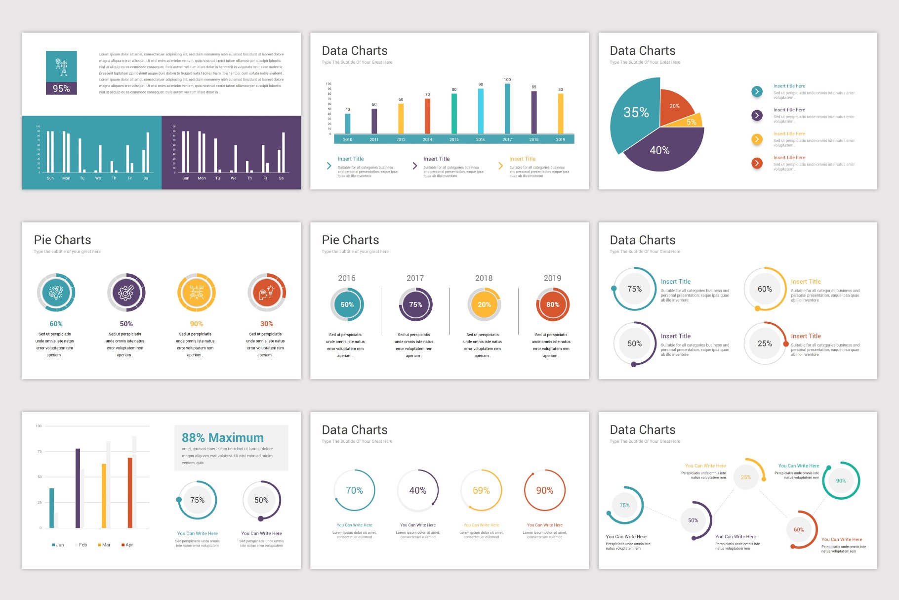 Charts For PowerPoint Charts For PowerPoint