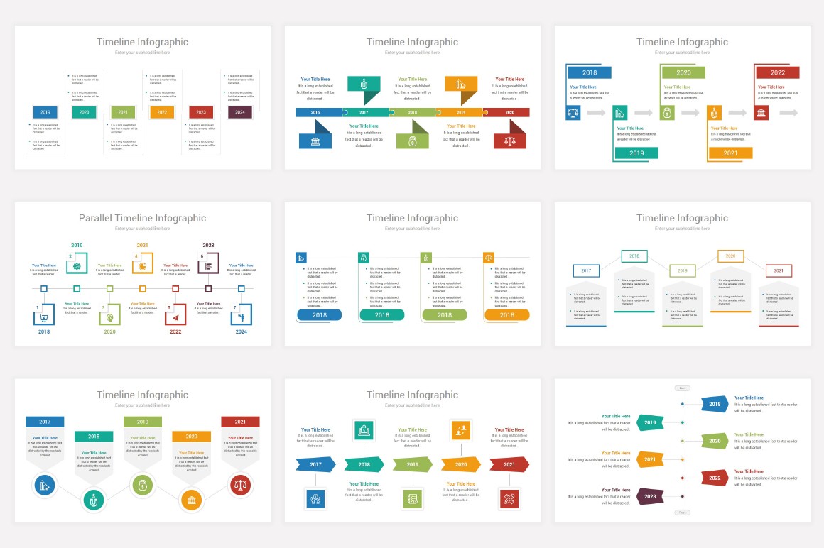 Powerpoint Timeline Design Ideas
