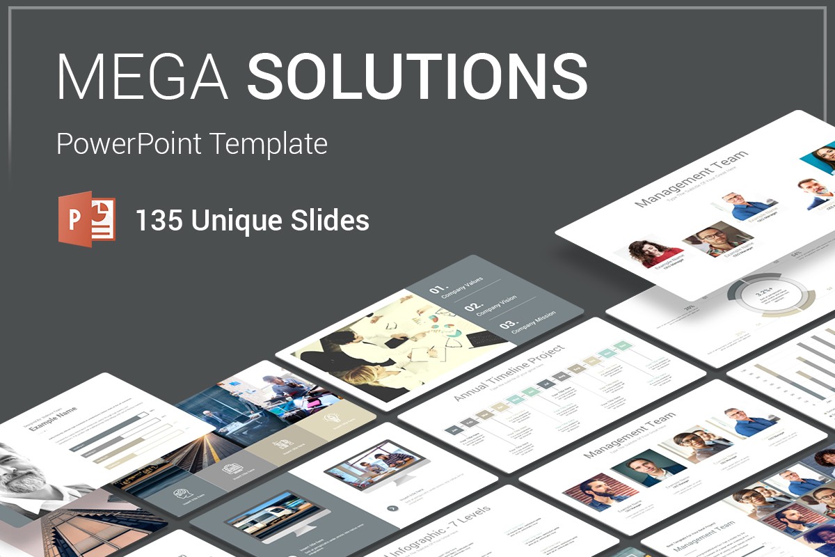 Mega Solutions PowerPoint Template