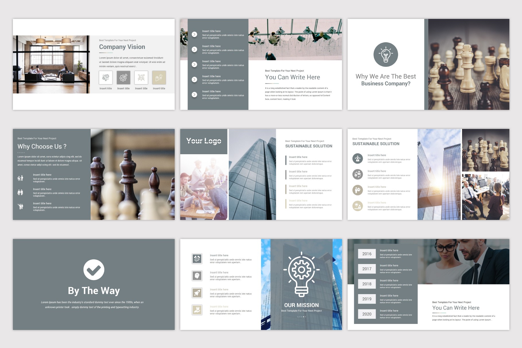 Mega Solutions PowerPoint Template | Nulivo Market