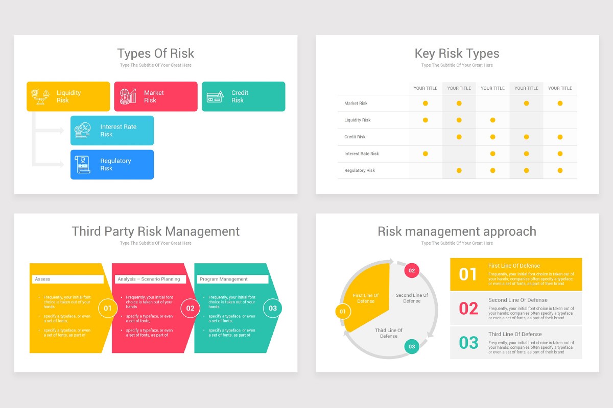 Risk Management PowerPoint Template | Nulivo Market