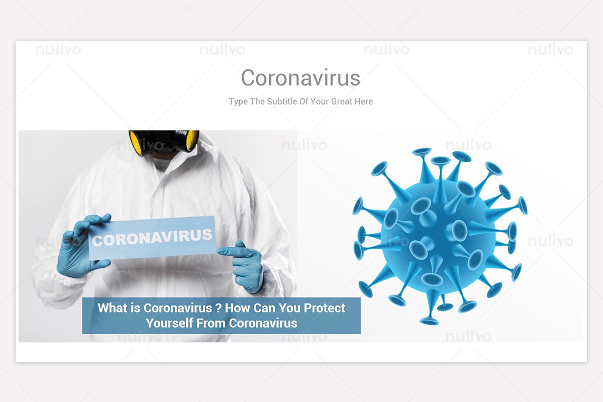 Coronavirus Free Google Slides Theme For Presentation