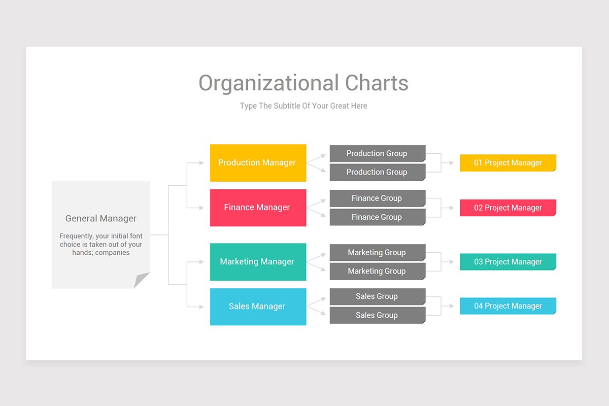 Keynote Org Chart Template Free