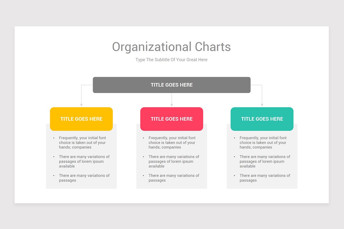 Keynote Org Chart Template Free