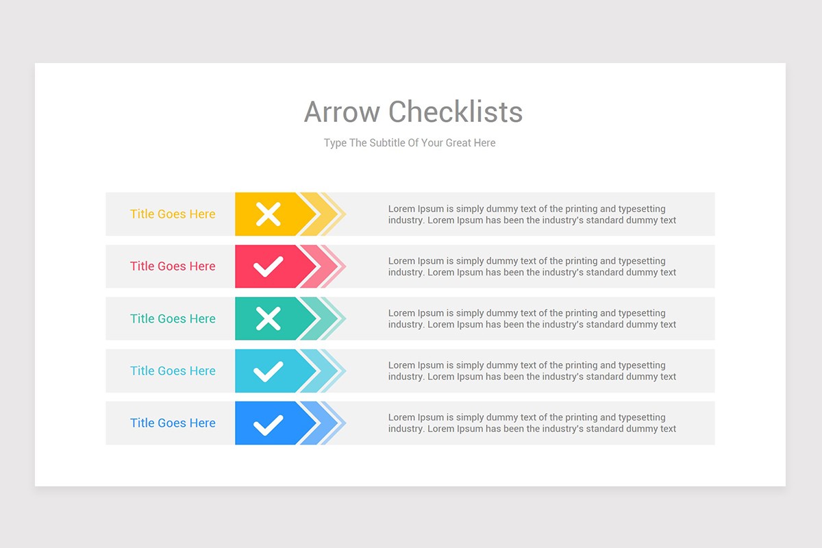 Checklist Diagrams for Keynote Presentation | Nulivo Market