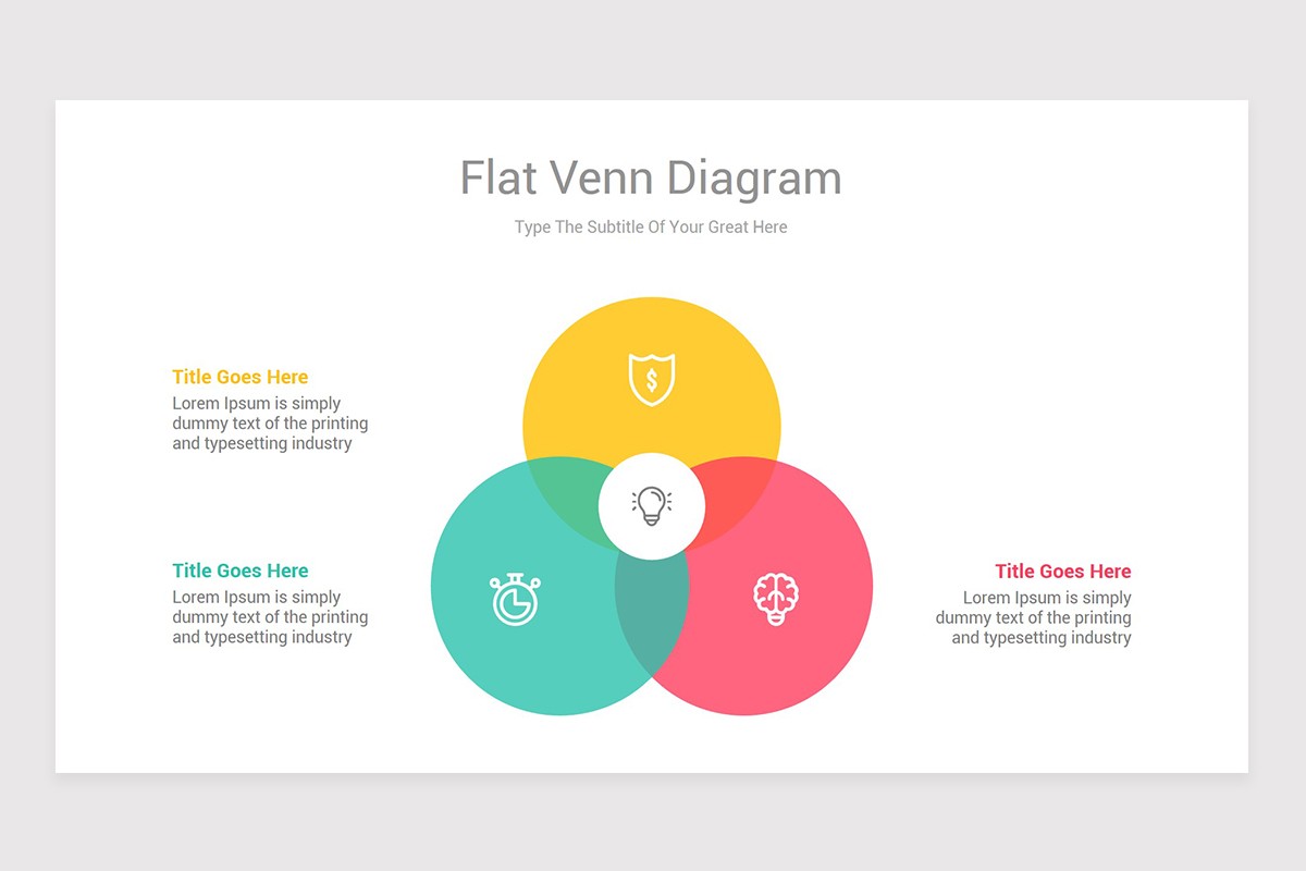Venn Diagrams Google Slides Template | Nulivo Market
