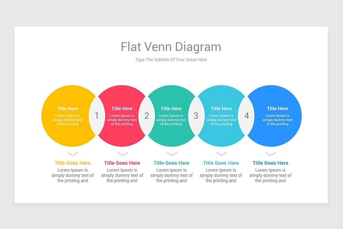 Venn Diagrams Google Slides Template | Nulivo Market