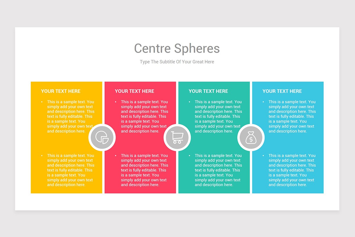 Center Spheres PowerPoint Diagrams Template | Nulivo Market